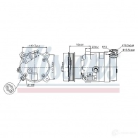 Компрессор кондиционера NISSENS 1223654 89106 M0FTV R9 5707286353497 - Изображение 5