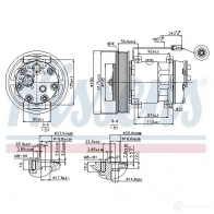 Компрессор кондиционера NISSENS 89353 1223896 5707286358638 M SSPYX - Изображение 5