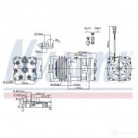 Компрессор кондиционера NISSENS 890336 1223525 5707286411128 UA8M L - Изображение 6