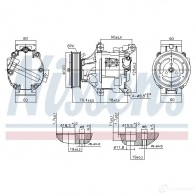 Компрессор кондиционера NISSENS UMYRA F1 89324 5707286358317 1223867 - Изображение 5