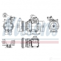 Компрессор кондиционера NISSENS 1223820 5707286356306 89277 XGH Y96 - Изображение 5