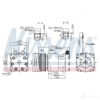 Компрессор кондиционера NISSENS 5707286376205 33Y LHC 89632 1224036 - Изображение 5