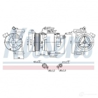 Компрессор кондиционера NISSENS 890649 5707286454989 KXVZ FB 1214107962 - Изображение 6