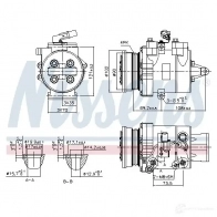 Компрессор кондиционера NISSENS 890624 5707286440951 1214106486 5M FPULP - Изображение 6