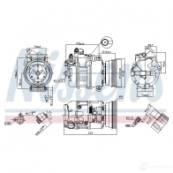 Компрессор кондиционера NISSENS 1223659 5X TLSB 5707286353541 89112 - Изображение 6
