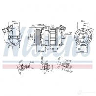 Компрессор кондиционера NISSENS 890656 5707286458956 OEK CHD 1417928987 - Изображение 6