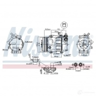 Компрессор кондиционера NISSENS 5707286358430 EEVT KEX 89336 1223879 - Изображение 5