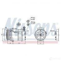 Компрессор кондиционера NISSENS FR9HV G 5707286353657 89124 1223669 - Изображение 5