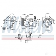 Компрессор кондиционера NISSENS 2 PBNDN 89310 1223853 5707286356795 - Изображение 7
