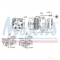 Компрессор кондиционера NISSENS 0N Q4VB 89411 5707286359116 1223944 - Изображение 5