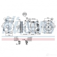Компрессор кондиционера NISSENS Z DETE 1424957686 5707286469693 890689 - Изображение 6