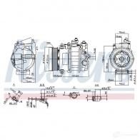Компрессор кондиционера NISSENS 1223419 IB6Q FX 890140 5707286388611 - Изображение 5