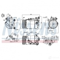 Компрессор кондиционера NISSENS 890600 A9UNY CW 5707286438804 1223593 - Изображение 7