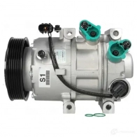 Компрессор кондиционера NISSENS 890174 9QN8X DS Kia Optima (TF) 3 Седан 2.4 203 л.с. 2010 – 2024 5707286392533