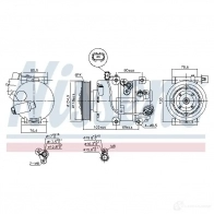 Компрессор кондиционера NISSENS 2 69O4 5707286454934 890644 1417928976 - Изображение 6
