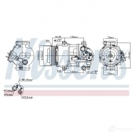 Компрессор кондиционера NISSENS 89089 5707286353350 1223640 TWT5I EA - Изображение 5