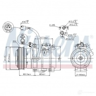 Компрессор кондиционера NISSENS 9D LJ7 89376 5707286358843 1223918 - Изображение 5