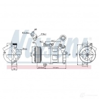 Компрессор кондиционера NISSENS 5707286356764 DGB TZ 1223850 89307 - Изображение 5