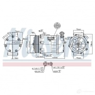 Компрессор кондиционера NISSENS 5707286382930 1223372 2IAVR R 890063 - Изображение 6