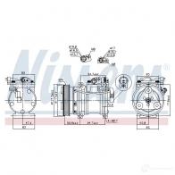 Компрессор кондиционера NISSENS 1NM9 03 5707286469686 890688 1424957685