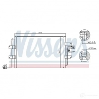 Радиатор кондиционера NISSENS 94522 5707286256699 1225850 CE QLHDY - Изображение 2