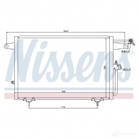 Радиатор кондиционера NISSENS GH6 M1Q 94213 1225565 5707286253711 - Изображение 5