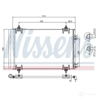 Радиатор кондиционера NISSENS 94826 1226125 5707286259379 6G7S C2A - Изображение 11