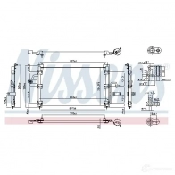 Радиатор кондиционера NISSENS 1225753 C QHXY58 5707286255739 94414 - Изображение 2
