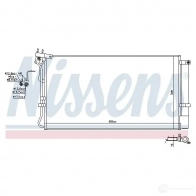 Радиатор кондиционера NISSENS 5707286470187 941156 5 5V7LS 1424977768 - Изображение 5
