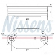 Радиатор кондиционера NISSENS 5707286271043 BMUN OZ 1224949 940131 - Изображение 2