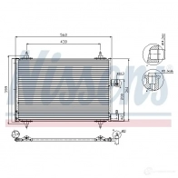 Радиатор кондиционера NISSENS 5707286256811 94534 CU4 59 1225862 - Изображение 6