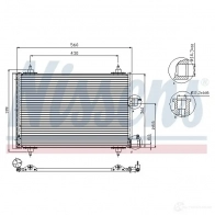 Радиатор кондиционера NISSENS 5707286256897 94542 15CSS B4 1225870 - Изображение 6