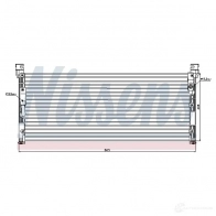 Радиатор кондиционера NISSENS 1225710 5707286255326 94370 T FJN5MB - Изображение 2