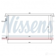 Радиатор кондиционера NISSENS F 9G2GW 5707286322592 940162 1224982 - Изображение 2