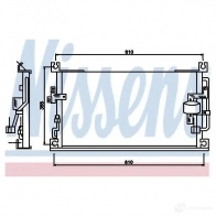 Радиатор кондиционера NISSENS RCG V2 94865 5707286259744 Mitsubishi L200 3 (K7T, K6T) Пикап