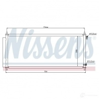 Радиатор кондиционера NISSENS V8HSZ7 X 940051 5707286252011 1224883 - Изображение 6