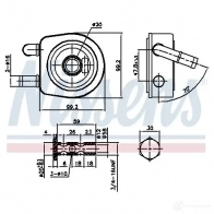 Радиатор кондиционера NISSENS 5707286270305 940074 5PR TLI 1224899