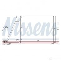 Радиатор кондиционера NISSENS BDXVZ UP 5707286257603 94623 1225942 - Изображение 2