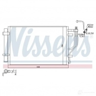 Радиатор кондиционера NISSENS 7X 1Z1 Kia Cerato (TD) 2 Купе 2.0 156 л.с. 2009 – 2025 5707286359598 940296