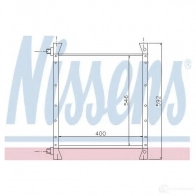 Радиатор кондиционера NISSENS 5707286254909 1225675 P1J281 S 94334