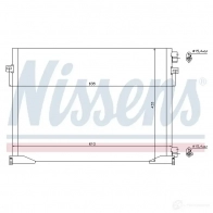 Радиатор кондиционера NISSENS 1224931 AL 4I443 5707286270879 940109 - Изображение 6