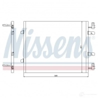 Радиатор кондиционера NISSENS JN O70Z 5707286280489 1224966 940147 - Изображение 6