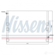 Радиатор кондиционера NISSENS 5707286256613 94512 3S2U5 V 1225840 - Изображение 6
