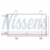 Радиатор кондиционера NISSENS M4 UH6 5707286260566 1226243 94979 - Изображение 6