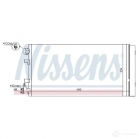 Радиатор кондиционера NISSENS XSEV 8 940195 1225015 5707286343948 - Изображение 2