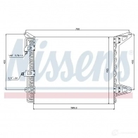 Радиатор кондиционера NISSENS KLD 5D 1226062 5707286258761 94755 - Изображение 2