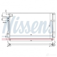 Радиатор кондиционера NISSENS 5707286400290 940630 W3CY VR 1225381 - Изображение 2