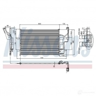 Радиатор кондиционера NISSENS 1226189 94902 5707286260023 G X9PLI - Изображение 6