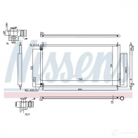 Радиатор кондиционера NISSENS 5707286260191 HICPJD 5 1226206 94922