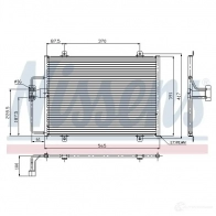 Радиатор кондиционера NISSENS 1225596 989 6R 5707286254015 94246 - Изображение 2
